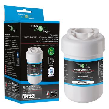 FilterLogic FFL-140G Fridge Water Filter Compatible with GE MWF, MWFP, GWF