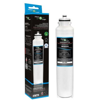 FilterLogic FFL-153L Fridge Water Filter Compatible with LG M7251242FR06, ADQ32617701