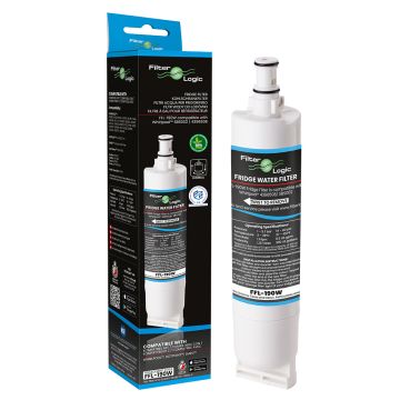 FilterLogic FFL-190W Fridge Water Filter Compatible with Whirlpool SBS002