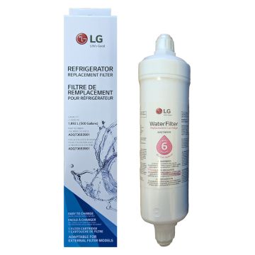 LG ADQ73693901 Inline External Fridge Water Filter
